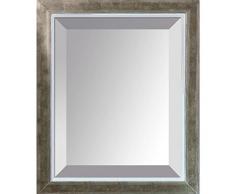 La Pastiche Silhouette Spiegel, Glas, Champagner und Weiß, 12.5 x 10.5