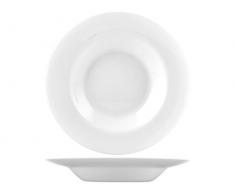 H+H Premiere Set Teller Pasta, Opal, Weiß, 6 Stück