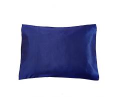 Lilysilk, Maulbeerbaum, Seide 100 %, Baby, Kleinkind, Kissenbezug, 19 Momme, blau, 12 x 16