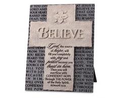 Lighthouse Christian Products Wandtafel Believe Kreuz