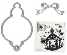 Sizzix KL Framelits/Stempel Krippe