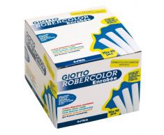 Giotto 5392 SF - RoberColor Enrobee Wandtafelkreide, Karton mit 100 Stück in weiß