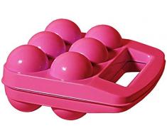 Georplast Eierbecher mit 6 Fächern, Mehrfarbig, Einheitsgröße