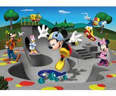 AG Design Disney Mickey Mouse Fototapete, Vlies, Bunt, 160 x 110 cm