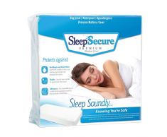 Bettwanzen Matratze Cover – Bug, hypoallergen, wasserdicht Baumwolle Frottee Premium von Schlaf Sicherer, Baumwolle, weiß, Twin