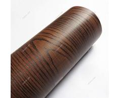 Yizunnu Selbstklebende Türtapete mit Holzmaserung, 61 x 200 cm, Vinyl, C3, 24x78.7 Inch