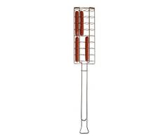 Rome Industries 2788 Rom ist verchromt Stahl Full Pack HOT DOG Bräter, 74 cm, chrom