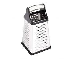 AmazonBasics – Vierkantreibe aus Edelstahl, mit Auffangbehälter, 25,4 cm