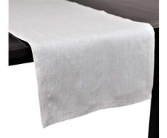 Crabtree Collection Tischwäsche, Leinen, zeitlos, Küchendekoration, Läufer, Servietten-Set –, Natural 14x36 Runner, 14x36 14x72 20