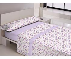 Gale Hayman Style Libela Albarracín Bettwäsche Winter, Polyester, Violett, 190 x 105 x 3 cm