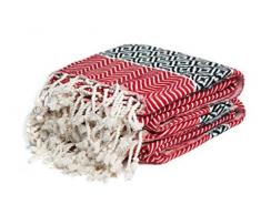 Ahenque Design Luxus türkisches Badetuch Baumwolle Badetuch mit Geometrischem Muster Baumwolle Handtuch Hamamtuch Gästetuch rot