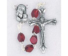 StealStreet braun Rhombus Schnitt, Buchsbaum Perlen