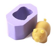 World Of Moulds Silikonform Schwein, 10 x 6,3 x 28 cm, 5 Stück