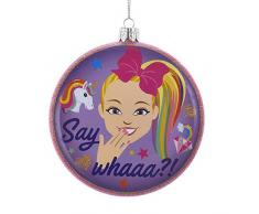 Kurt Adler JoJo Siwa Blasform Scheibe Ornament