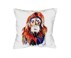 Betsy Drake NC099 Orangutan Kopfkissen, ohne Kordel, 45,7 x 45,7 cm