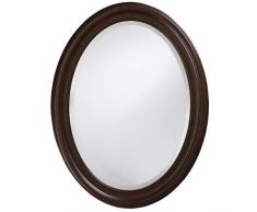 Howard Elliott 40106 George Spiegel, oval, Glas, Schokobraun, Oval