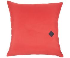 Deconovo Super weicher Kissenbezug Home dekorativer Kissenbezug mit unsichtbarem Reißverschluss für Stuhl 45,7 x 45,7 cm strapazierfähig Set of 4 Weiches Rot