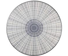 Wash + Dry Design Fussmatte, 100% Polyamid, Grau, 145/145