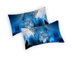 iAsteria Schmusetuch Set Pillowcase blau