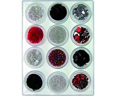 Craftime AC0132R Farbe Anschluss Schmuckkästchen, Mehrfarbig, Farbe