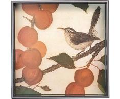 rockflowerpaper Serviertablett, rechteckig, Lack, 38,1 cm