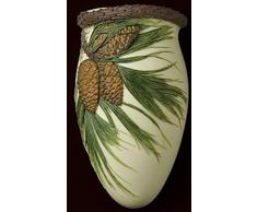 Pinecone Wandvase Ibis & Orchidee