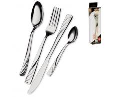 Viscio Trading 46060 Aries Kochlöffel, Stahl, Silber