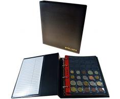 PELLERS | Sammelalbum für 206 für verschieden große Münzen: 10 Münzhüllen, Für Münzen bis zu Ø 23mm, Ø 31mm, Ø 40mm. Münzalbum M.