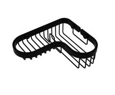 Allied Brass BSK-225LA-BKM Eckkombination Duschkorb, matt schwarz