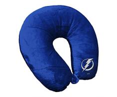 NHL Nackenkissen mit Applikation, offizielles Lizenzprodukt, Mehrfarbig, 30,5 x 33 x 10,2 cm, Applique Neck Pillow, blau, Einheitsgröße