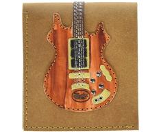 Axt Heaven Garcia Rosebud Gitarre Wallet handgefertigt Leder