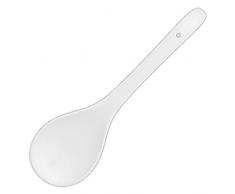 Holst Porzellan KPL 226 Porzellan Servierlöffel & Vorleger 26 cm, weiß, 26 x 7.5 x 2 cm, 6 Einheiten