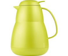 Helios Isolierkanne Zeo, 1,0 Liter, Kunststoff, matt, lemon green, Einhandbedienung
