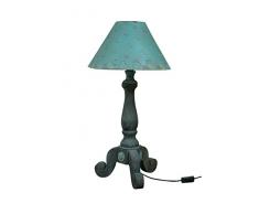 Attraction Design Nostalgie Lampenschirm und Sockelleuchte aus Metall