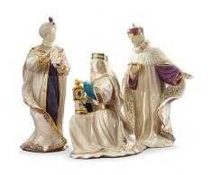 Lenox First Blessing Krippe DREI Könige Weisen Männer 3 Figuren Gaspar Melchior Balthazar 1. Qualität