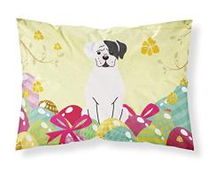Ostereier, weißer Boxer Cooper Stoff, Standard-Kissenbezug