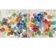 North American Kunst Hortensie Blumenstrauß I 121,9 x 121,9 cm