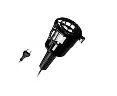 PANLUX TECHNIC P Arbeitsscheinwerfer mit Gitter, Metall, E27, 60 W, schwarz, 11,5 x 11,5 x 25 cm