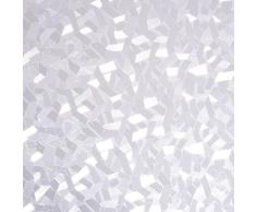 Venilia Klebefolie Fensterfolie statisch Vitrostatic Geomag Sichtschutz Folie, PVC, ohne Phthalate, transparent, 200µm (Stärke: 0,2mm), 53240, 45 cm x 1,5 m
