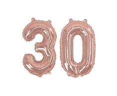 Folienballons - Roségold30