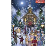 Adventskalender Christmas Eve Chocolate (Countdown bis Weihnachtskalender)