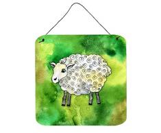 Carolines Treasures Irish Sheep Türaufhänger, Wanddekoration, Mehrfarbig