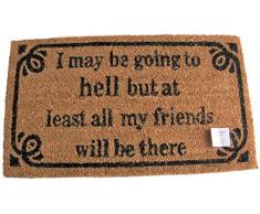 La Finesse Fußmatte aus Kokosfaser und PVC, One Size