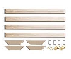 Beruf Leinwand Gehäuse aus massivem Holz für Ölgemälde, Art Wand jeden Größen erhältlich 10x10 braun