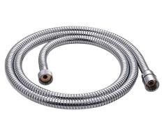 Gedy INOX 04 Brauseschlauch, Edelstahl, Chrom, 1,4 x 1,4 x 150 cm
