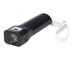 Kikkerland RESCUE FLASHLIGHT POWER BANK Acryl Schwarz 17 x 13 x 3 cm