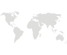 INDIGOS WG20015-61 Wandtattoo w015 Weltkarte 96 x 50 cm, grün