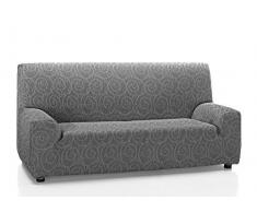 Martina Home Sofabezug 3 Plätze grau