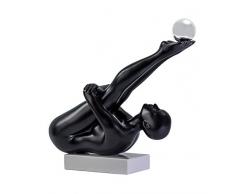 Finesse Decor Serie Cirque Collection-Francine Puppe, matt schwarz