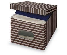 Domopak Living 8001410070890 Box Garderobe PVC, Polyvinyl, Mehrfarbig, 50 x 38,5 x 24 cm